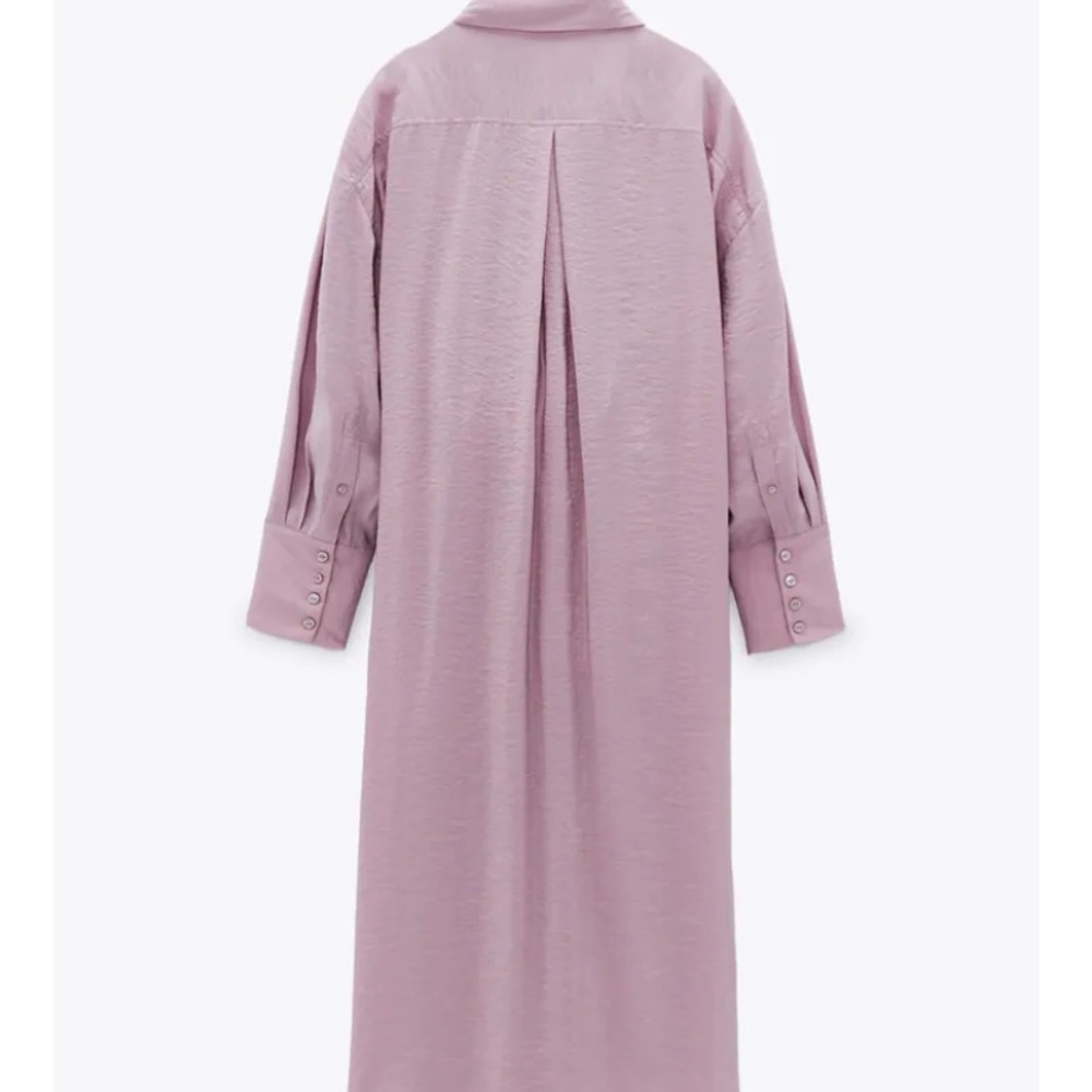 Zara knotted shirt dress - Picture 3 of 10